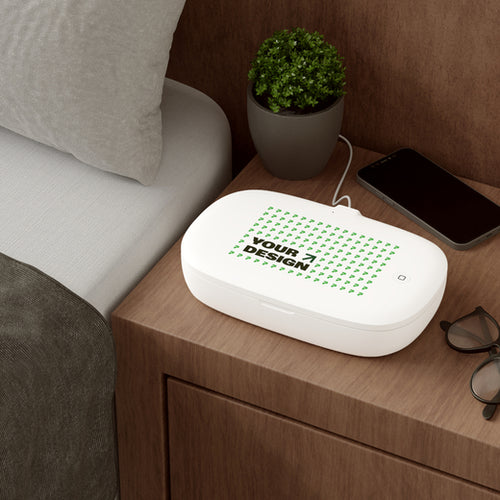 UV Phone Sanitizer and Wireless Charging Pad